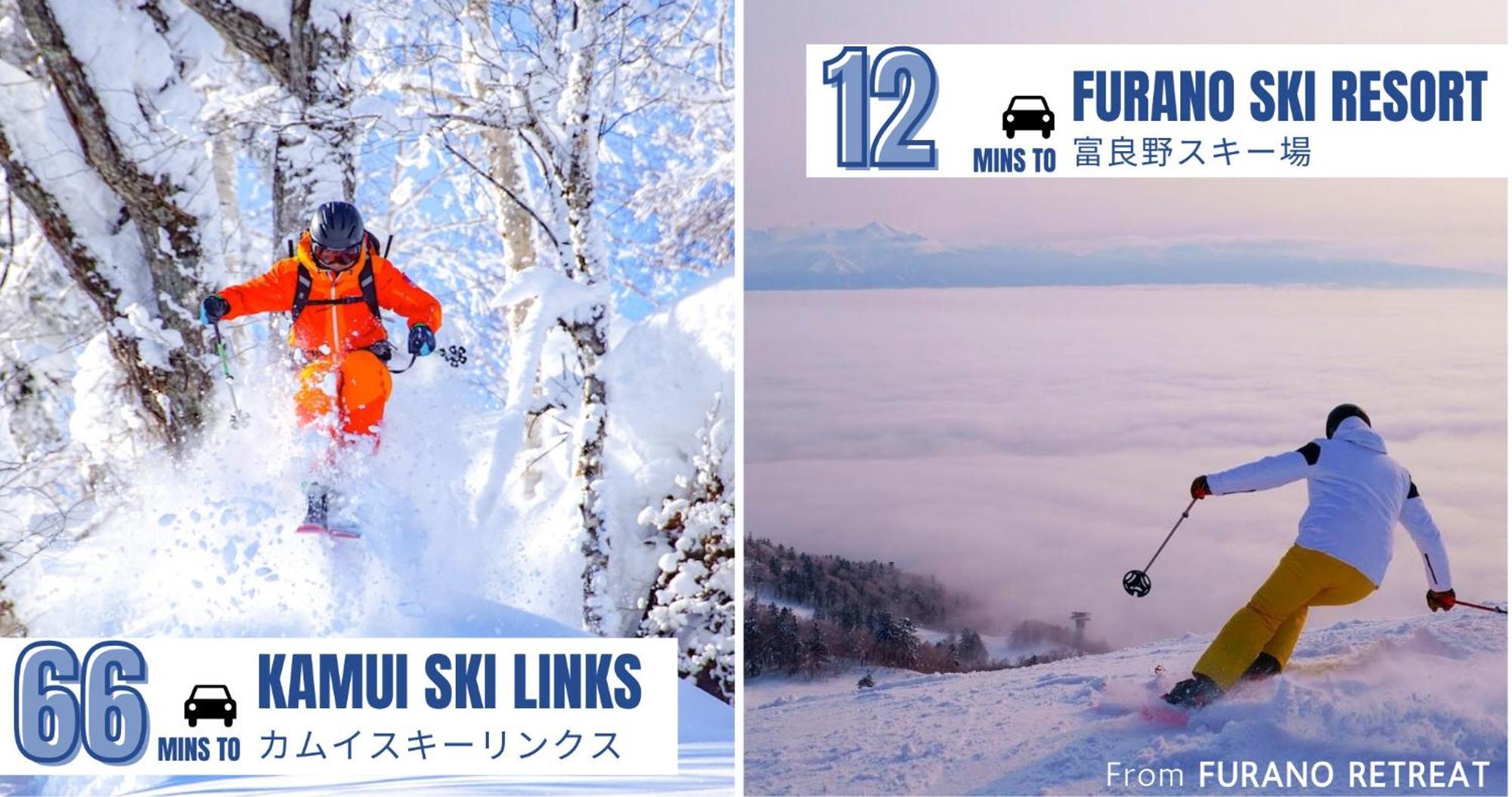 Furano Retreatヴィラ エクステリア 写真